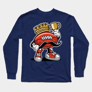 American Football Royalty Long Sleeve T-Shirt